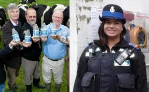 Presentations will be made to Rotarian Bill Clarke for his Pint for Change initiative to help End Polio Now and to PCSO Natalie Phillips for installing life saving defibrillators in Lostwithiel with the Ronnie Richards charity